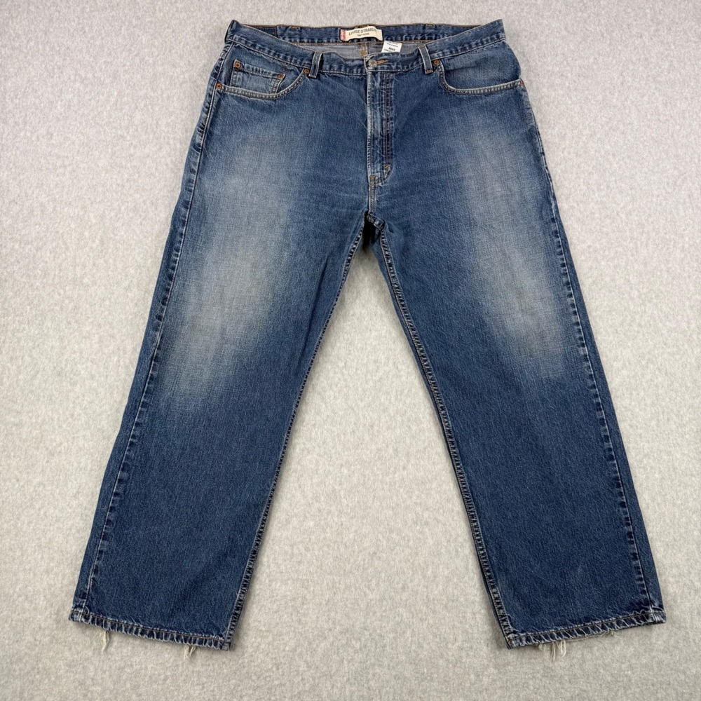 Vintage Levis Jeans Mens Fits 40x29 Blue 569 Baggy Loose Straight Skater Denim